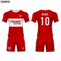Großhandel Fußball-Trikot-Set Feuchtigkeitsableitend Atmungsaktiv Sublimationsdruck Polyester für Erwachsene Jugendliche Maglia Calcio Verde Militare