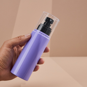 Tùy Chỉnh Xi Lanh 30Ml 50Ml 80Ml 100Ml Rõ Ràng Pet Mist Spray Chai Sinh Thái Thân Thiện Với Nhựa Đầy Đủ Bìa Phun Chai - Product Image 1