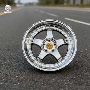 Jy 18 mới hợp kim màu đen hiệu suất cao bánh xe đua sâu món ăn S1 5*114.3 5*120 5*100 5*112 chiều rộng 8.5/9.5/10.5j xe khách - Product Image 3