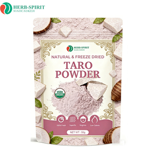 Herbspirit OEM Private Label Taro <strong>Powder</strong> Bubble Tea <strong>Powder</strong> Instant Drink <strong>Powder</strong> 200g/package 100% Water-soluble - Product Image 1