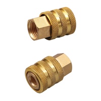 Quick Release Metal Tire Inflation Chuck Auto Locking Brass Connector Thread for Truck Motorcycle Tire Repair Tool