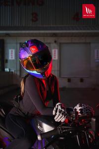 Casque de moto intégral MTHELMETS STINGER 2, nouveau, certifié DOT ECE CCC, matériau ABS, déverrouillage rapide, toutes saisons, hommes femmes 6 - Product Image 5