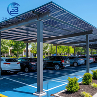 Système d'installation de carport solaire photovoltaïque le plus vendu, structure de carport solaire de haute qualité, installation facile
