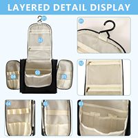 Offre Spéciale sacs cosmétiques et étuis en gros trousse de toilette pour femmes trousse de toilette de luxe voyage personnalisé boîte de rangement cosmétique avec logo