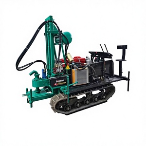 Máquina de Perfuração Rotativa Montada em Esteira de Alta Eficiência com Motor Hidráulico para Perfuração de Poços Equipamento Agrícola à Venda - Product Image 1