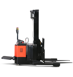 <span class=keywords><strong>1500kg</strong></span> Single Scissor Reach Truck Apilador eléctrico 3M 4m 5M Carretilla elevadora Rider on Reach <span class=keywords><strong>Fork</strong></span> <span class=keywords><strong>Stacker</strong></span> para la venta - Product Image 5