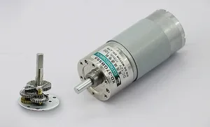 37GB555 <strong>DC</strong> Gear <strong>Motor</strong> 12v <strong>24v</strong> Adjustable Speed Can CW CCW High Torque Low Speed Mini Electric Geared <strong>Motor</strong> - Product Image 5