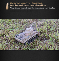Tanque RC Henglong 3848-1 2023, Tanque Mediano Alemán Panther III L a Escala 1/16, Tanque de Batalla con Bombas Infrarrojas para Regalos de Navidad, Juguetes y Modelos