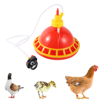 Abreuvoir suspendu automatique pour volailles (poulets, cailles, pigeons, poussins, canards, oies) avec filtre, 1 ensemble