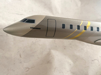 Bombardero Global personalizado a escala 1/72, Avión de chorro de negocios de alta calidad, 7500