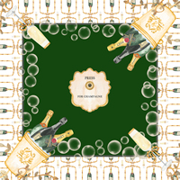 Tapis de jeu de mahjong américain de 80 cm, motif gingham citrouille d'automne, en caoutchouc, pour le mahjong américain