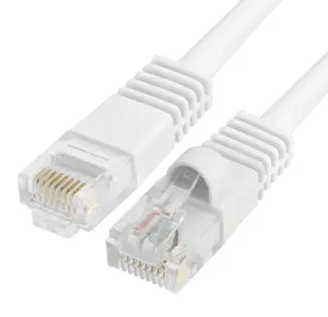 最优惠价格8针RJ45连接器跳线网络局域网以太网软线cat5 cat6网络