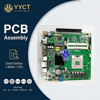 Placa Base de Control Industrial PCBA, Ensamblaje de PCB Shenzhen, Fábrica OEM, Servicio Personalizado Integral con Android 11.0 y 64GB de RAM