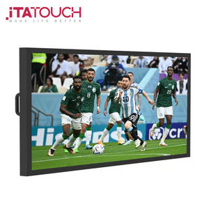 Téléviseur extérieur étanche 4K ITATOUCH 55/65 pouces avec affichage de texte pour les zones de piscine de <span class=keywords><strong>jardin</strong></span>, boîtier résistant aux intempéries de qualité commerciale - Product Image 1