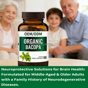 OEM/ODM Biologische Valse Tuinkruidentjes Monnieri Kruidensupplement Biologische Bacopa <span class=keywords><strong>Capsules</strong></span> Kruiden Voedingssupplement Hersenen voor Concentratie - Product Image 6