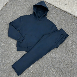 निर्माता लक्जरी हुडी कस्टम मुद्रित स्वेटसूट पुलवर हुड पुरुषों के खाली ट्रैकसूट स्वेटर - Product Image 3