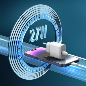 LDNIO Q122 ที่ชาร์จพกพาแบบ Type-C กำลังไฟ 27W รองรับการชาร์จเร็ว ปลั๊ก EU ได้รับการรับรองมาตรฐาน CE รองรับ PD 3.0 สำหรับโทรศัพท์มือถือ พร้อมโลโก้แบบกำหนดเองได้ - Product Image 3