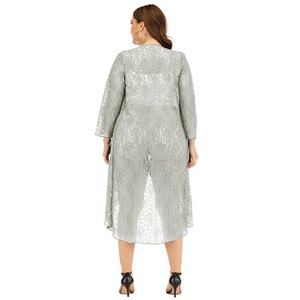 Vestido playero de encaje para mujer, caftán de <span class=keywords><strong>Crochet</strong></span> a la moda para playa y piscina, Sarong <span class=keywords><strong>2020</strong></span> - Product Image 6