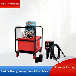 Suministro de Fábrica Xintai: Equipo Portátil de Extrusión en Frío de Barras de Acero de 40 mm con Bomba Hidráulica de Motor para Puente - Product Image 1