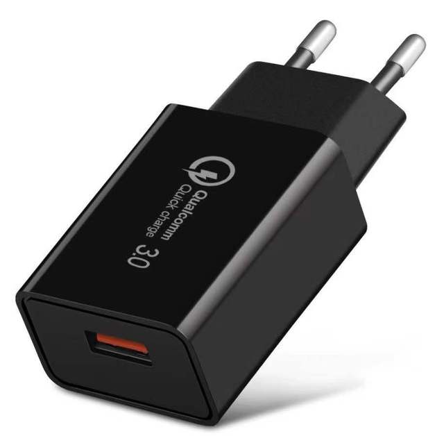 Wholesale 18W QC3.0 Fast Charging Wall Charger Portable AU EU US AU Plug USB Power Charger for Smartphone Travel Station Adapter