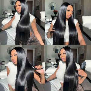 Extensions de cheveux naturels Remy vierges vietnamiens, lisses et soyeux, ondulés, double trame, toutes couleurs, grand stock, haute qualité - Product Image 2