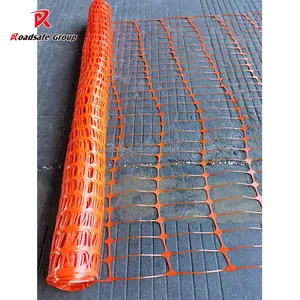 ROADSAFE Pe Road Construction Plastic Traffic Safety Security Netting Fence Mesh Net Orange Barrier