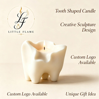 Bougie parfumée en cire de soja, forme irrégulière, sculpture abstraite, marque privée, vente en gros, décoration moderne pour la maison, coffret cadeau aromatique fini