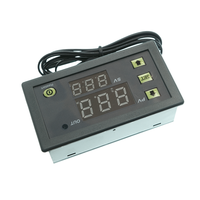 Mini Controlador de Temperatura Digital W3230, 12V 24V 220V, Termostato, Regulador de Calefacción y Refrigeración, Termorregulador con Sensor