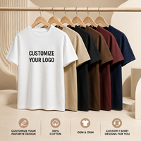 T-shirts décontractés unisexes pour hommes, à manches courtes, couleur unie, brodés, confortables, doux, respirants, pour l'été, marque privée