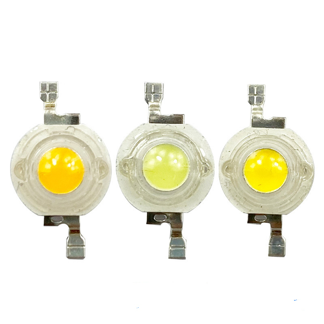 Factory Direct Sale 1W 3W Red/Green/Blue/Yellow/White 6500K TC High Power LED for LED Lighting
