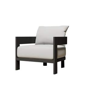 Kunden spezifische Farbe Outdoor Aluminium Metall Mod Sofa Set Langlebige bequeme Gartenmöbel für Wohnzimmer Innenhof Modern - Product Image 4