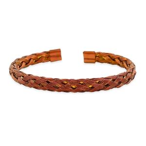 2025 Wholesale Stainless Steel Braid Wire Opening <strong>Bracelet</strong> Braided <strong>Mesh</strong> <strong>Bracelet</strong> - Product Image 4