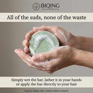 Jabón de champú orgánico ecológico personalizado OEM, jabón de champú vegano natural hecho a mano, jabón de champú natural ecológico - Product Image 2