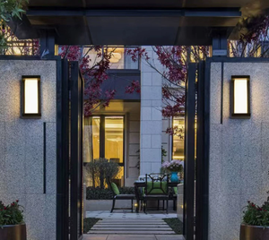 waterproof aluminum Outdoor wall LED lamp suitable for courtyards entrances <b>corridors</b> hotels villas gardens terraces - Product Image 5