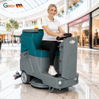 Mesin Cuci Lantai Elektrik Otomatis Kompak Tipe Ride-On Industri GS560 Baru