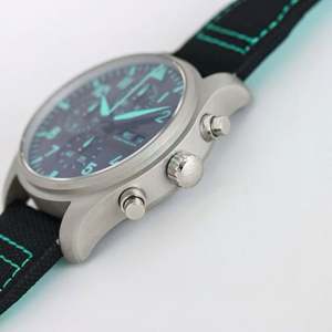 Reloj Mecánico de Lujo para Hombre, Icónico, con Esfera de 43 mm, Reloj Automático Royce, Cronógrafo, Acero Inoxidable, Estilo Piloto Clásico, ETA - Product Image 4