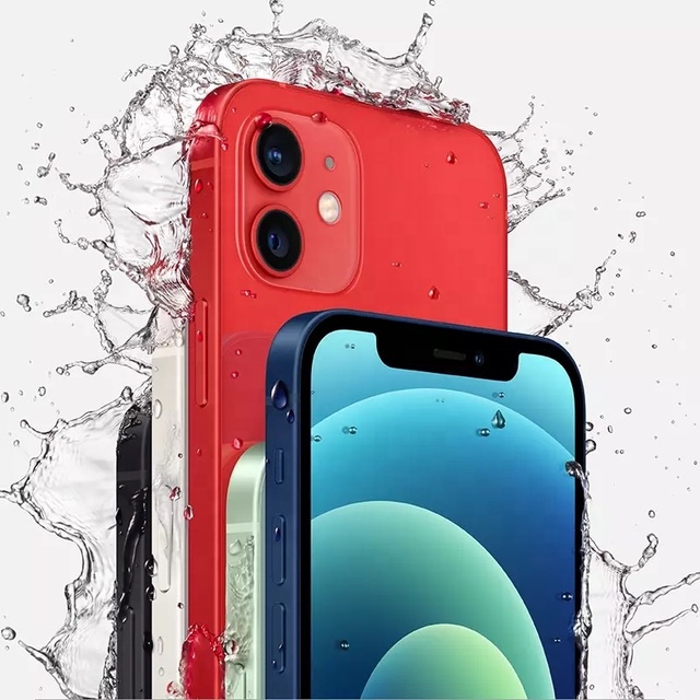 Unlocked Original 12 64GB 128GB LTE Mobile Phone with AA Quality OLED Display 5G and GSM Cellular US Version