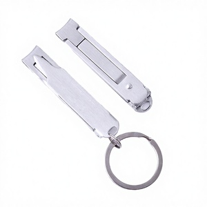 Cortauñas Profesional de Acero Inoxidable de Alta Calidad, Herramienta de Manicura Plegable con Mandíbula Ancha, Cortador de Cutículas y Uñas de los Pies, Llavero para Dedos - Product Image 2