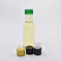 Bouteille en Verre Carrée Transparente pour Huile d'Olive, Vinaigre, Sauce Soja, Flacon Distributeur de 100ml, 150ml, 500ml, 750ml, Vide avec Couvercle pour Cuisine
