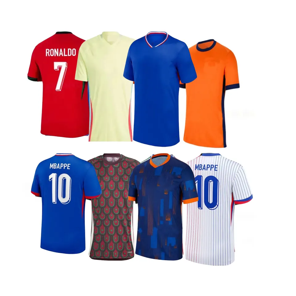 wholesale Football Jersey 2024 2025 Soccer Jerseys Thai quality home away men women kids Football Shirt custom Uniform