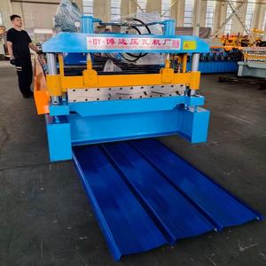 Máquina de Conformado en Frío de Paneles de Techo Metálicos Trapezoidales de Aluminio de Alta Eficiencia y Fácil Operación - Product Image 3