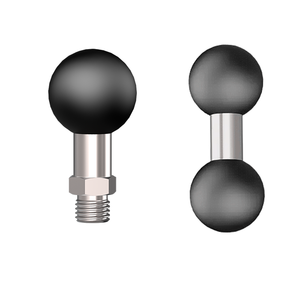 Adattatore a Testa Sferica in Metallo da 1 Pollice/25mm/17mm con Giunto a Sfera in TPU per Montaggio su Supporto RAM, Accessori per Telefono, Adattatore per Moto - Product Image 1
