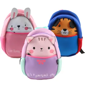 Design vendita calda cartoon cute girls teen student bookbags personalizzati impermeabili zaino per bambini zaino per bambini borse da scuola