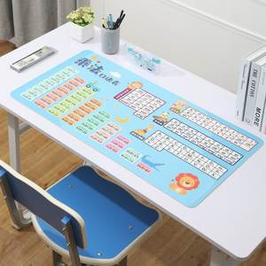 Alfombrilla de escritorio para niños de marcas independientes, alfombrilla cuadrada impermeable con tabla de multiplicar para estudiantes de primaria, no tóxica - Product Image 3