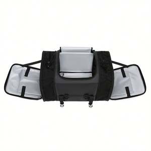 Sacoche de selle de moto en aluminium, grande capacité, étanche, extensible, 40L-60L, sacoche pour casque de moto - Product Image 4