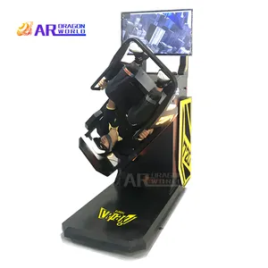 Hot 1 seat 9d vr game machine' virtual reality rotation simulator 9d vr 360