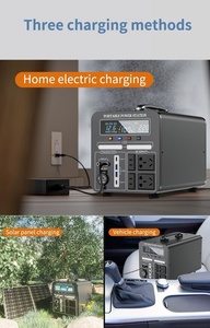 Estación de Energía Solar de 1000W 700Wh LiFePO4 con Onda Sinusoidal Pura 110V/220V MPPT, con Arrancador de Emergencia para Automóviles, para Uso en Exteriores - Product Image 3