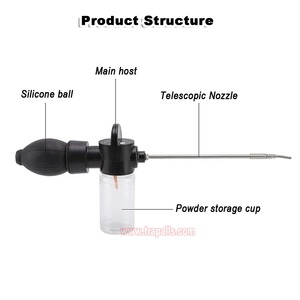 Pulverizador de Control de Plagas <span class=keywords><strong>para</strong></span> Jardín y Hogar, Pulverizador de Polvo Anti Termitas con 3 Boquillas y Longitud Ajustable - Product Image 4
