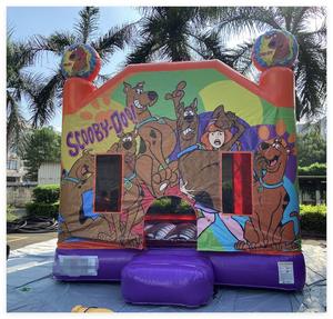 Gran oferta, castillo inflable con tema de perrito para niños, casa de salto impermeable al aire libre para niños, fiesta de cumpleaños - Product Image 2