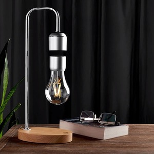 Lámparas de Noche con Forma de Luna Nueva, Lámpara de Levitación Magnética con Carga Inalámbrica para Teléfono Móvil, Luces Decorativas para Mesa de Noche, Dormitorio, Escritorio - Product Image 4